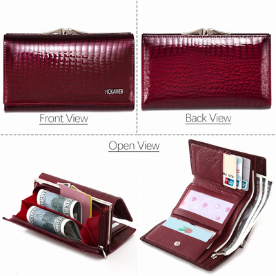 Alligator print coin wallet for women – ARIANA