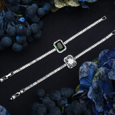 Vintage zircon bridal jewelry set for women – ARIANA