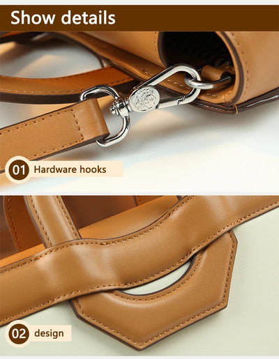 Retro saddle crossbody bag for women – ARIANA