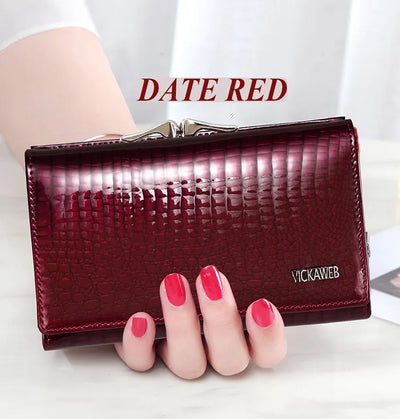 Alligator print coin wallet for women – ARIANA