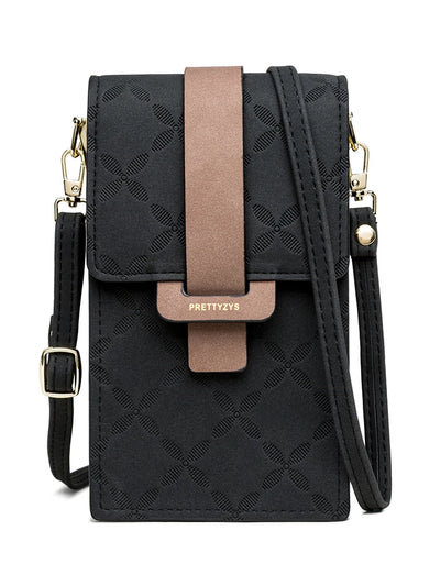 Phone wallet bag, convertible design, for women