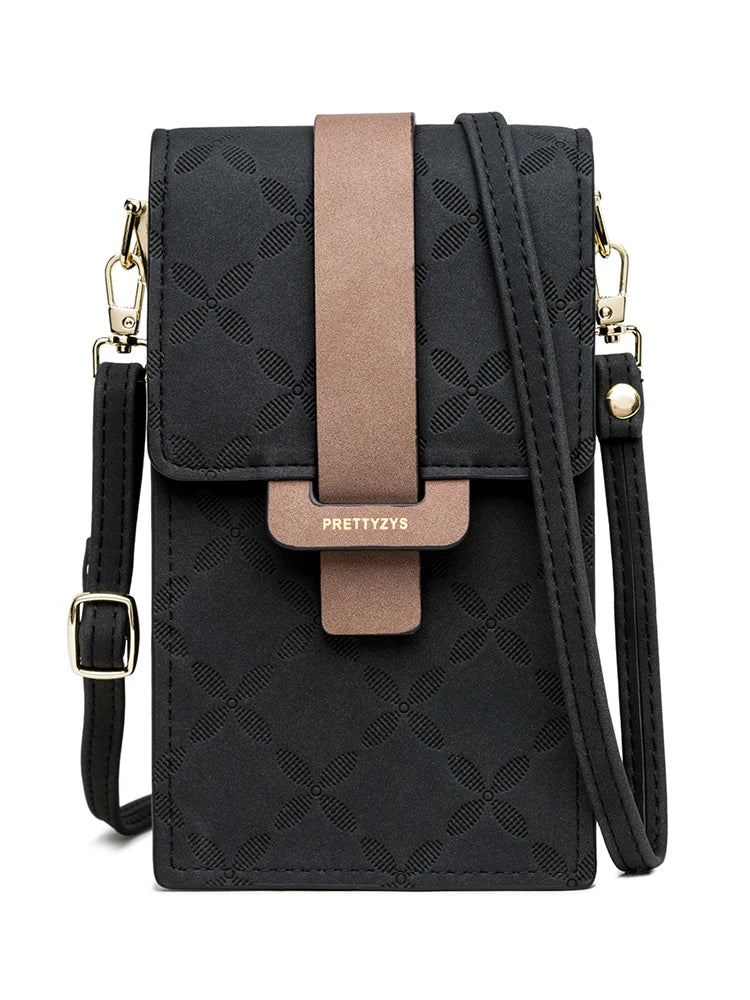 Phone wallet bag, convertible design, for women