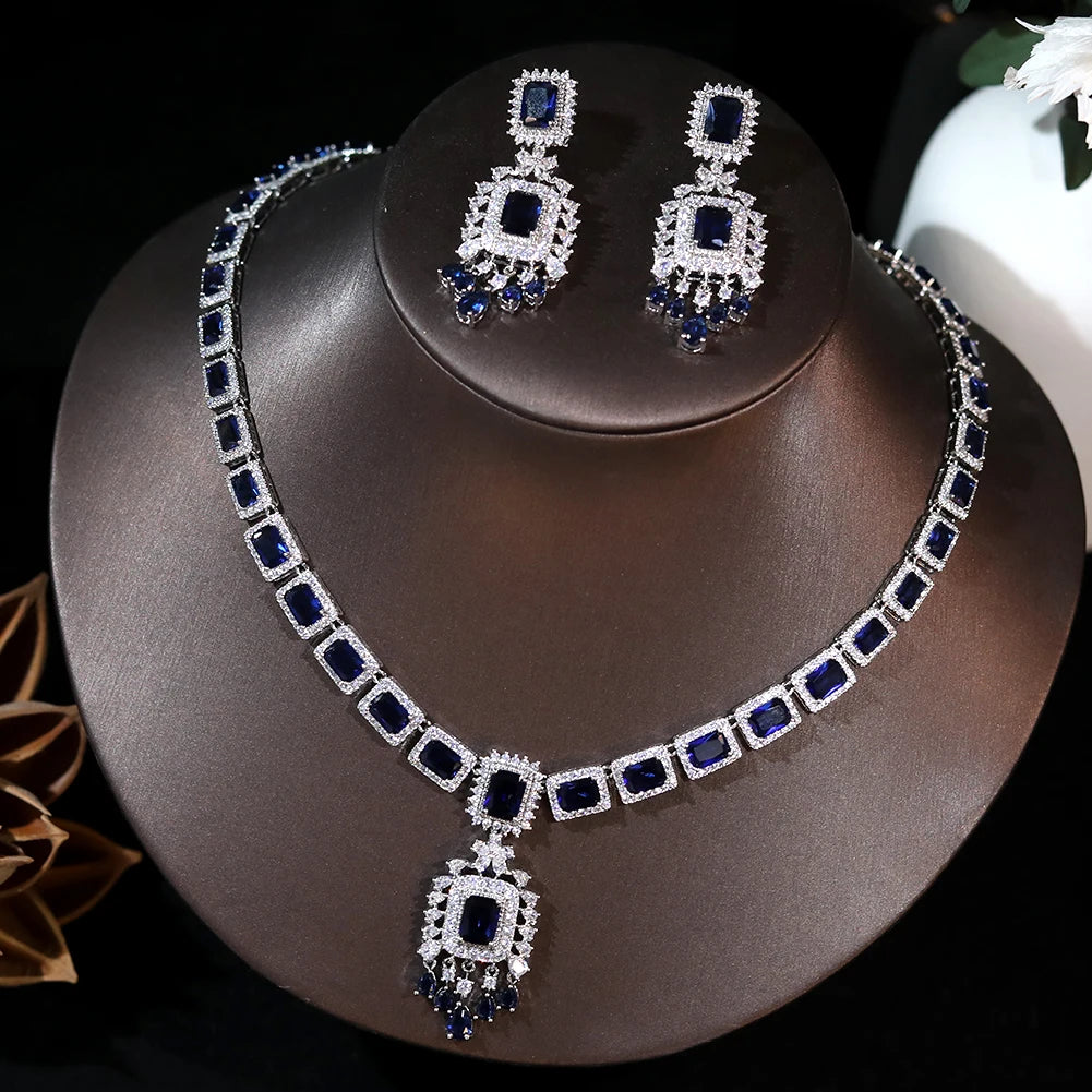 Drop-style jewelry set for women