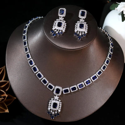 Drop-style jewelry set for women