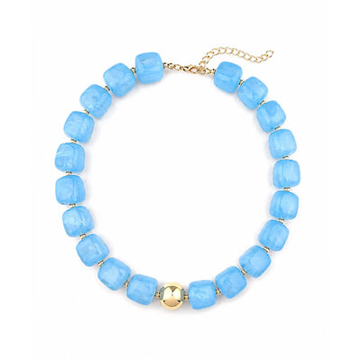 Bohemian resin choker necklace for women – ARIANA