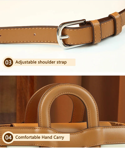 Saddle bag, crossbody, retro style, for women