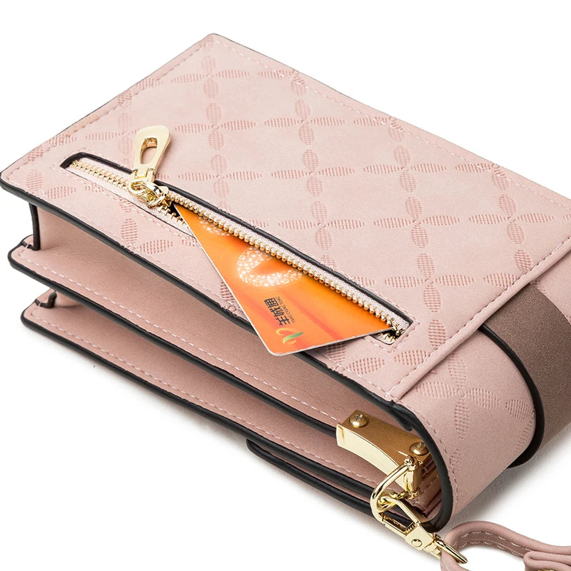 Phone wallet bag, convertible design, for women