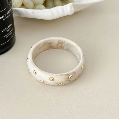 Chunky beaded bangle for women – ARIANA