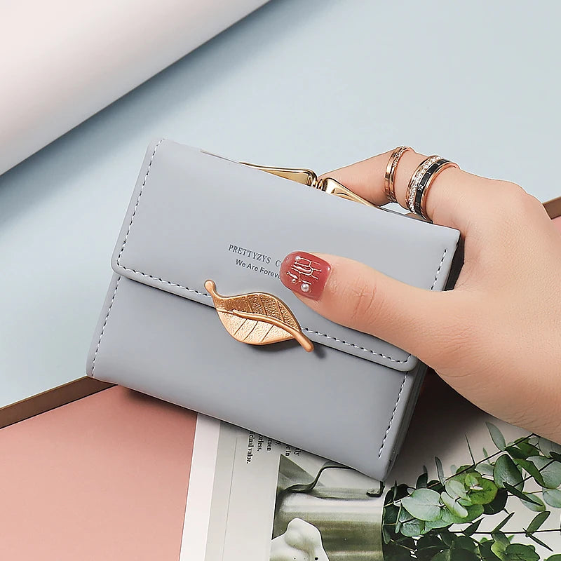 Trifold wallet, compact size, for women