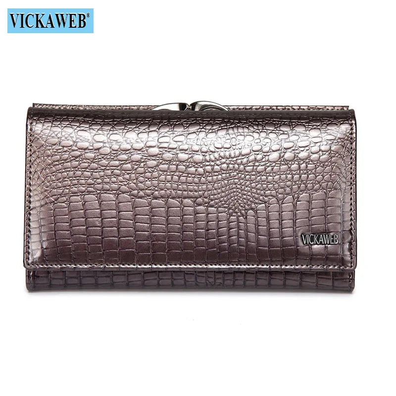 Alligator print coin wallet for women – ARIANA