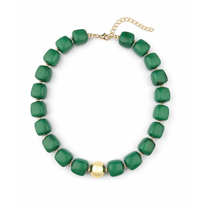 Resin choker necklace for women