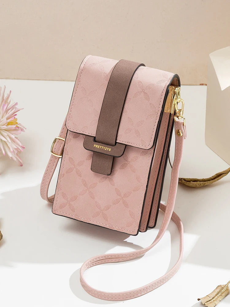 Phone wallet bag, convertible design, for women