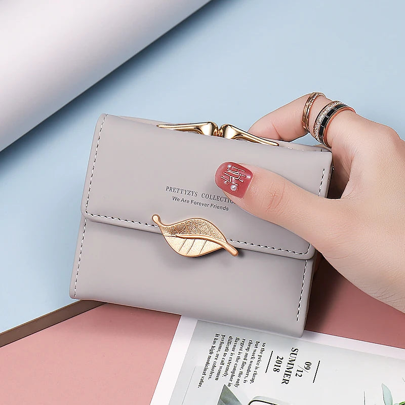 Compact trifold card wallet for women – ARIANA