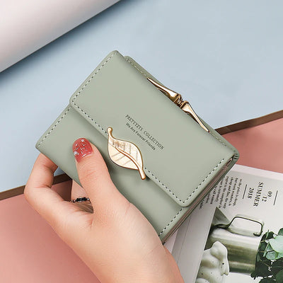 Compact trifold card wallet for women – ARIANA