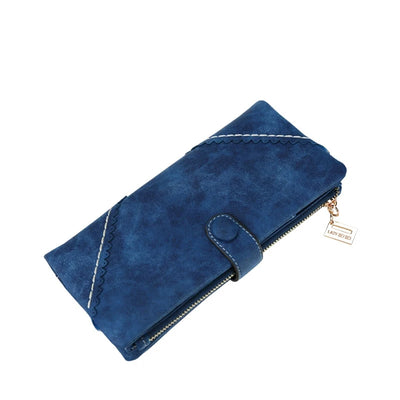 Leather multi-card clutch wallet for women – ARIANA