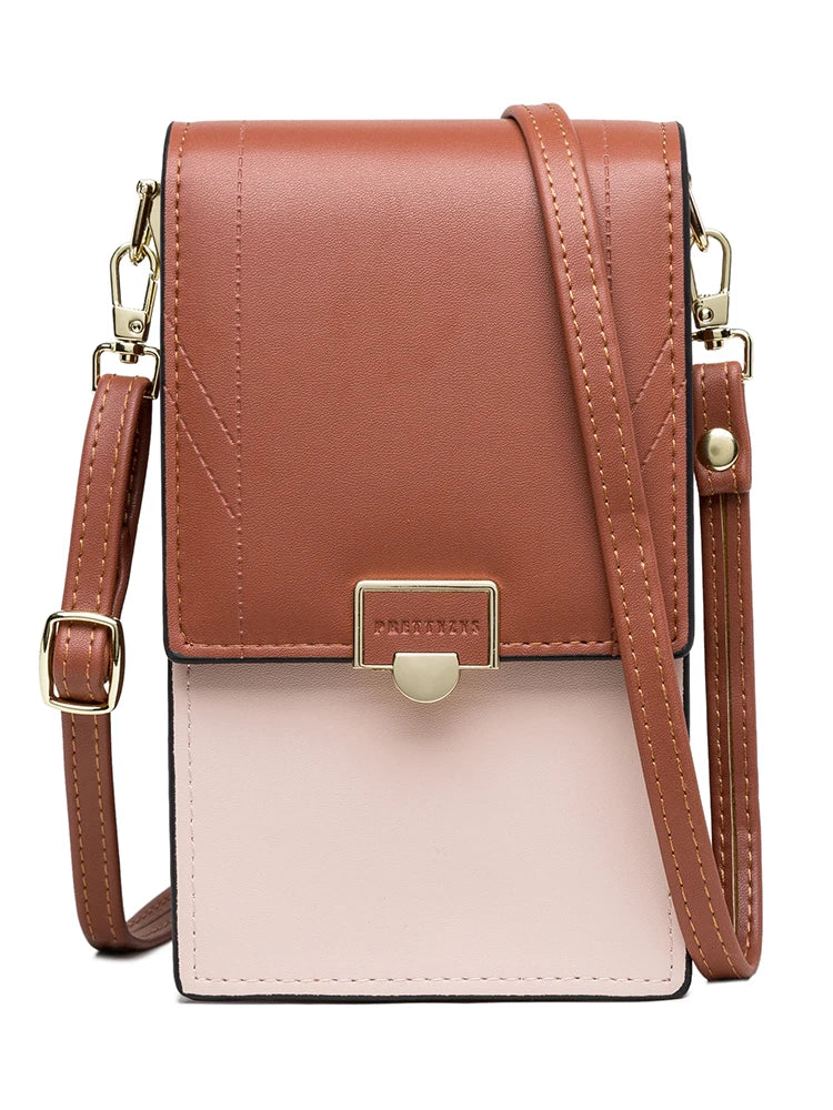 Buckle phone shoulder bag for women – ARIANA