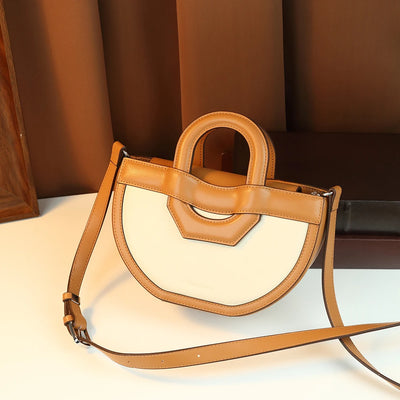 Saddle bag, crossbody, retro style, for women