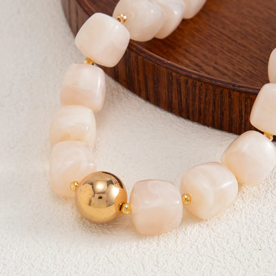 Boho acrylic choker necklace for women – ARIANA