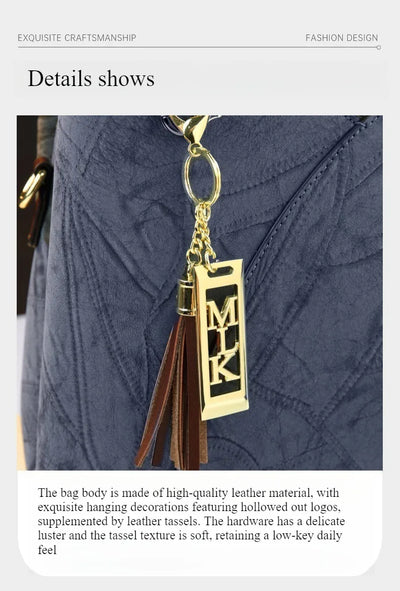Tote handbag, structured design, for women
