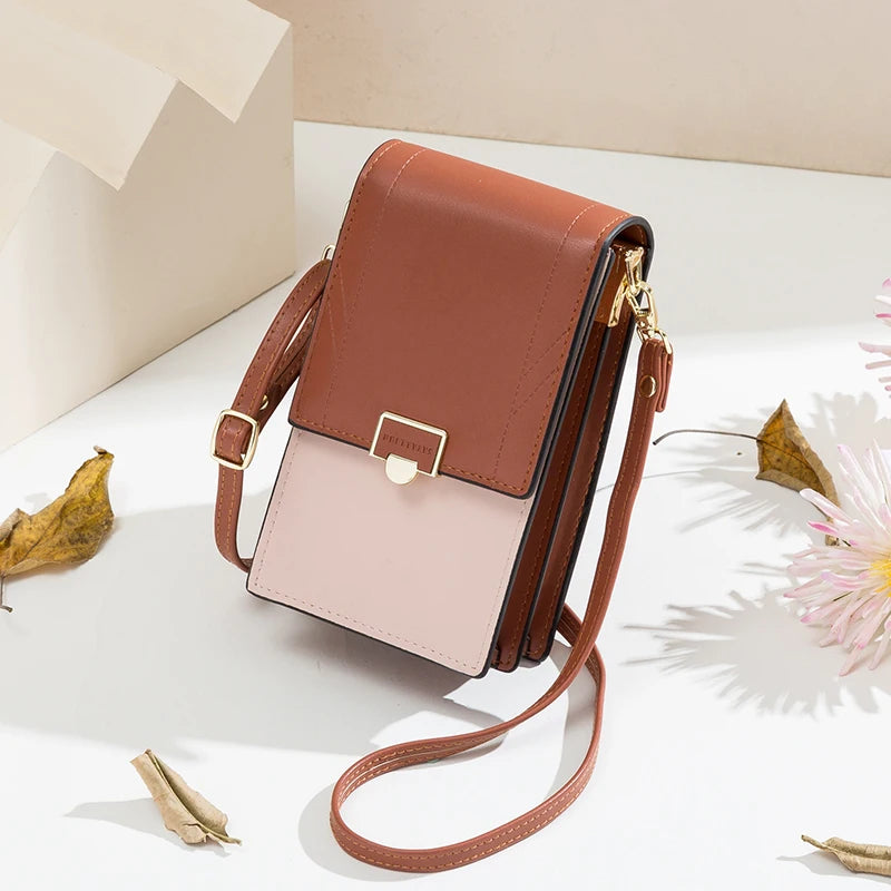 Buckle phone shoulder bag for women – ARIANA