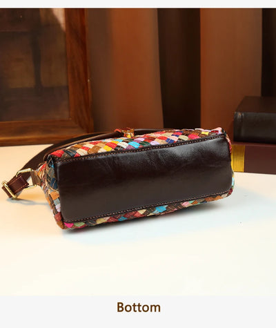 Handwoven bohemian crossbody bag for women – ARIANA