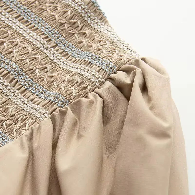 Bubble sleeve blouse for women – ARIANA