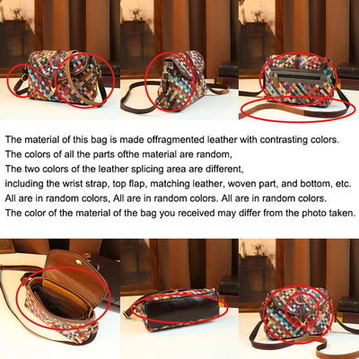 Handwoven bohemian crossbody bag for women – ARIANA