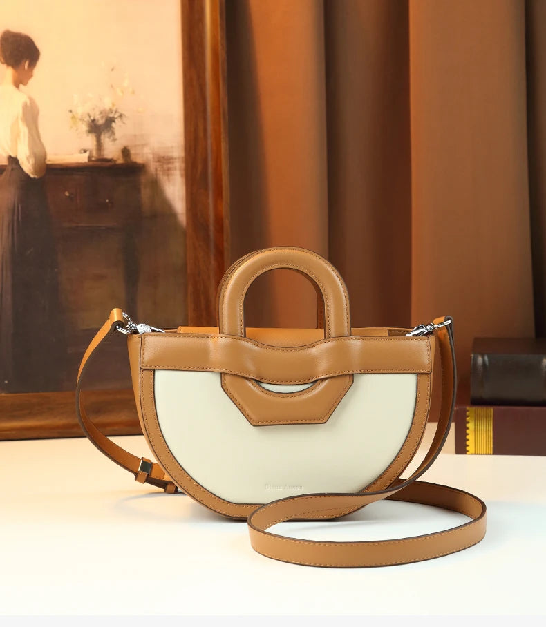 Retro saddle crossbody bag for women – ARIANA