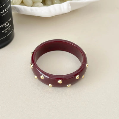 Chunky beaded bangle for women – ARIANA