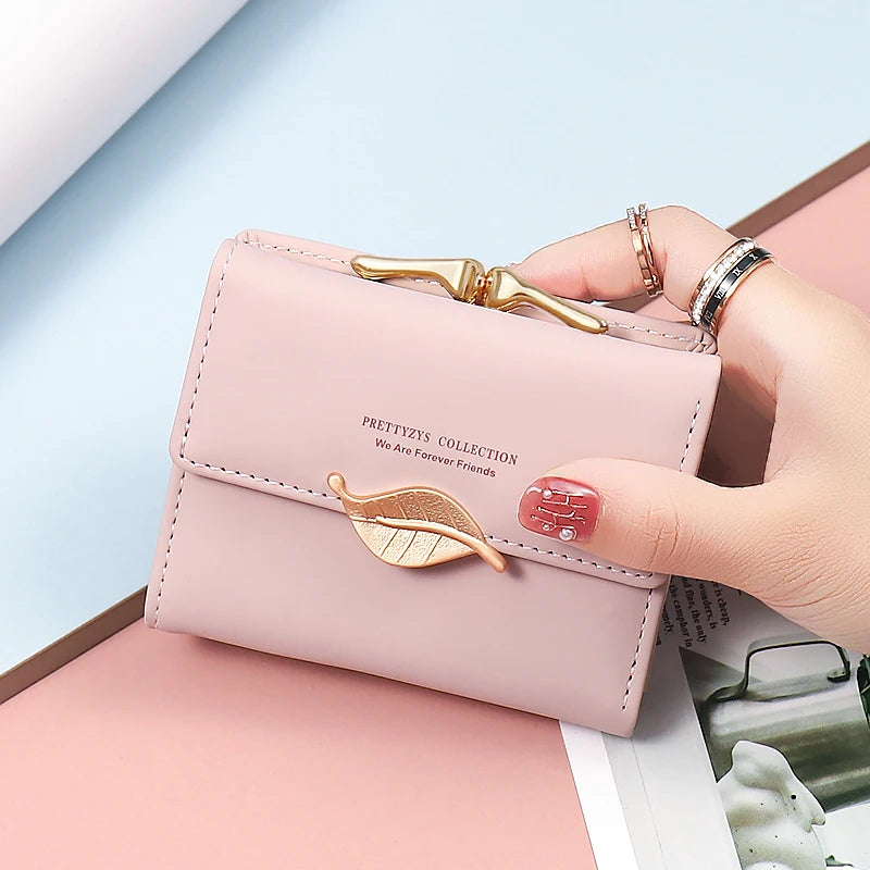 Compact trifold card wallet for women – ARIANA