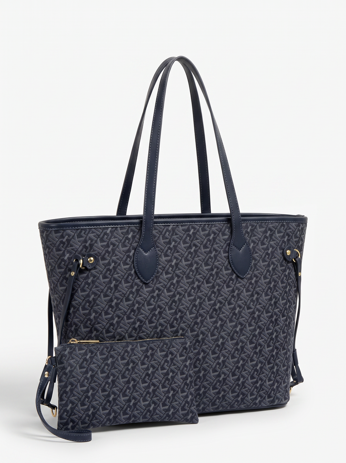 Monogram tote and pouch set for women – ARIANA