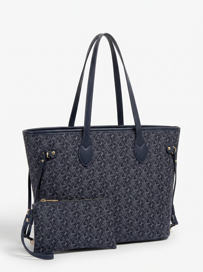 Monogram tote and pouch set for women – ARIANA