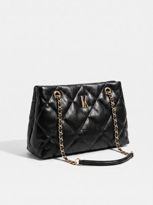Quilted leather tote bag for women – ARIANA