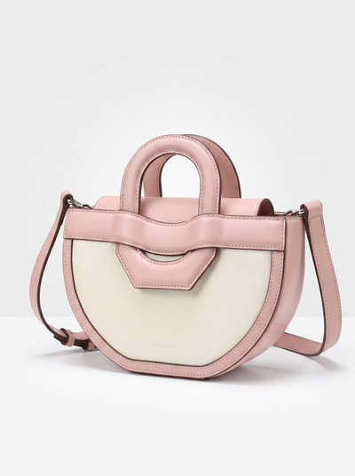 Saddle bag, crossbody, retro style, for women