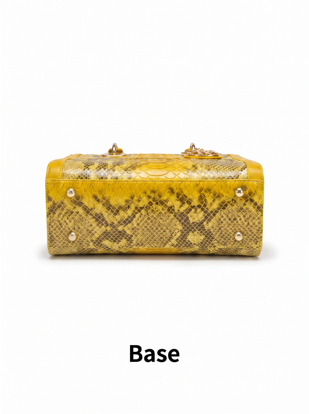 Snake print bamboo-handle tote for women – ARIANA