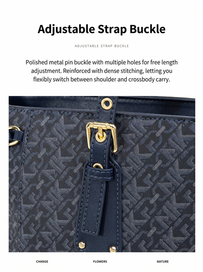 Drawstring tote bag with monogram print for women