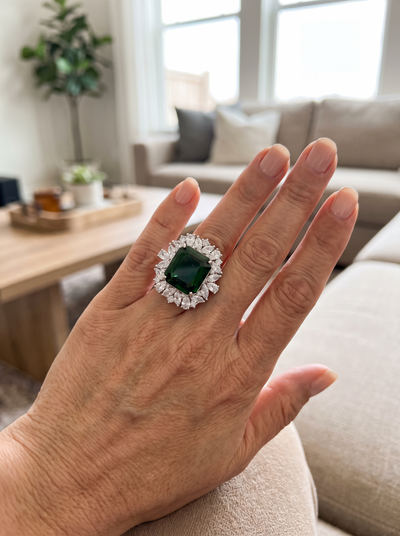 Art Deco sapphire ring for women – ARIANA